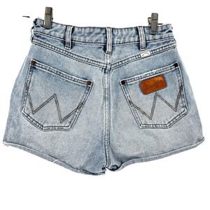 Wrangler X Billabong High Rise Cut offs Shorts Women's 25 Cowgirl Western Rodeo